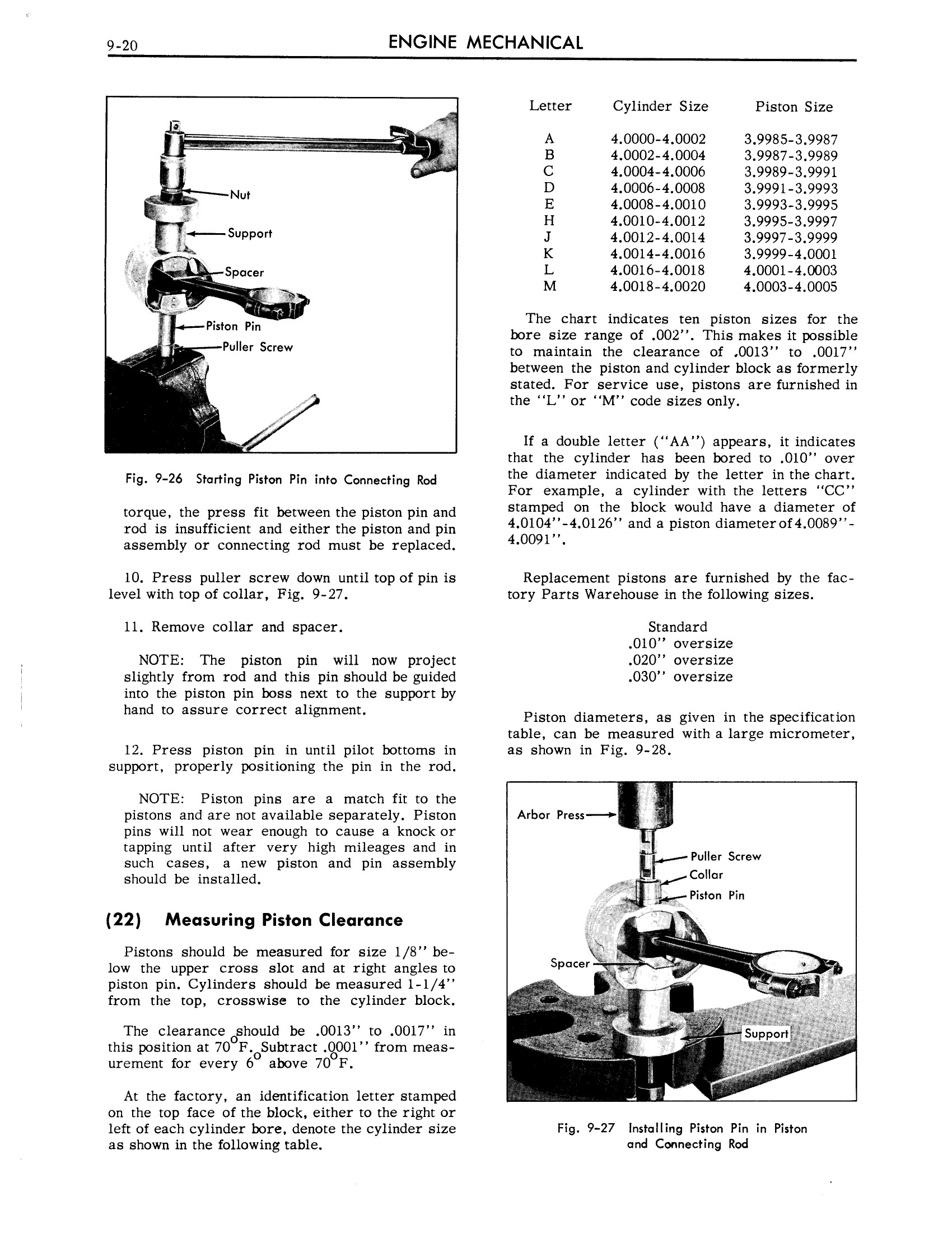 1959 Cadillac Shop Manual- Engine Mechanical Page 20 Of 34